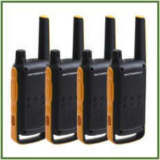 walkie-talkies